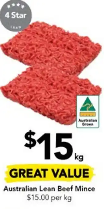 Drakes Australian Lean Beef Mince offer