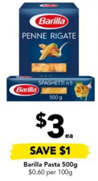 Drakes Barilla Pasta 500g offer