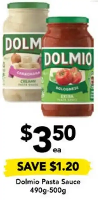 Drakes Dolmio Pasta Sauce 490g-500g offer