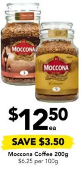 Drakes Moccona Coffee 200g offer