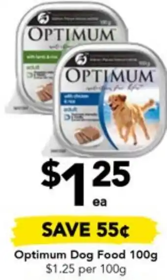 Drakes Optimum Dog Food 100g offer