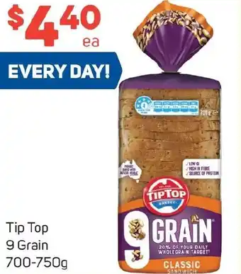 Foodland Tip Top 9 Grain 700-750g offer