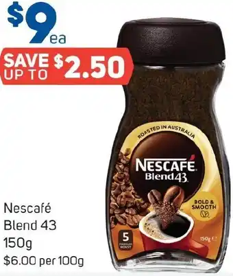 Foodland Nescafé Blend 43 150g offer