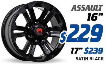 Bob Jane T-Marts 17" wheel - monster assault offer