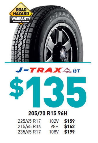 Bob Jane T-Marts Tyre - j-trax h/t offer