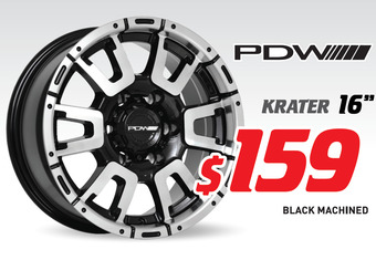 16" wheel - pdw krater