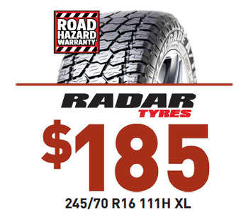 Tyre - radar