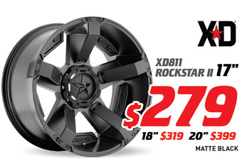 Bob Jane T-Marts 18" wheel - xd811 rockstar ii offer