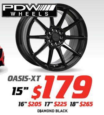 Bob Jane T-Marts 17" wheel - pdw oasis-xt offer