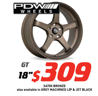 Bob Jane T-Marts 18" wheel - pdw gt offer