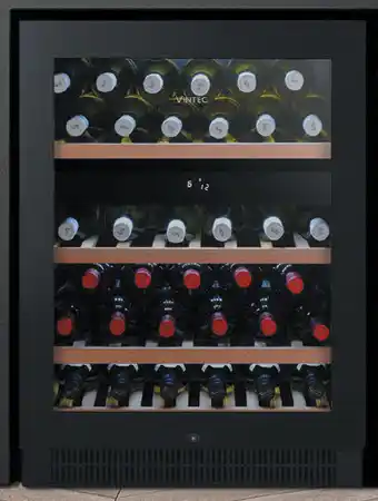 Retravision Vintec single zone 50 bottle wine cabinet offer