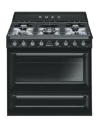 Retravision Smeg 90cm ‘victoria’ dual fuel freestanding cooker offer