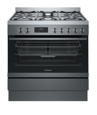 Retravision Westinghouse 90cm dual fuel pyrolytic freestanding cooker offer