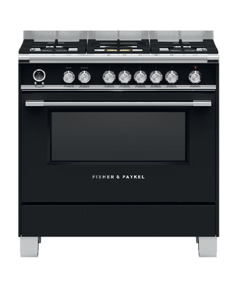 Retravision Fisher & paykel 90cm dual fuel pyrolytic freestanding cooker offer