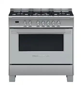 Retravision Fisher & paykel 90cm dual fuel freestanding cooker offer