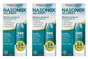 Superpharmacy Nasonex allergy nasal spray 140 metered sprays offer