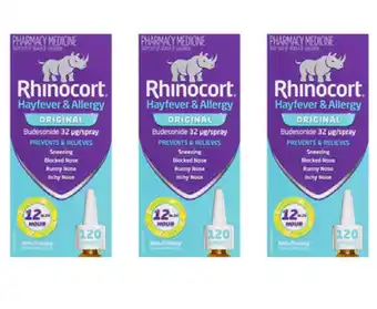 Rhinocort hayfever & allergy original 120 sprays
