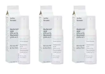 Moogoo hyaluronic acid (2% w/v), niacinamide (10% w/v) 25ml