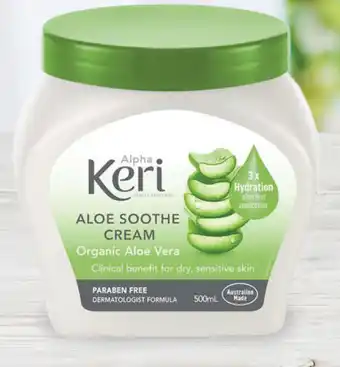 Alpha keri aloe cream 500ml