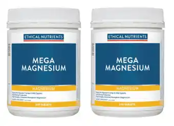 Ethical nutrients mega magnesium 240 tablets