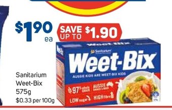 Foodland Sanitarium Weet-Bix 575g offer