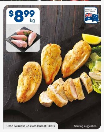 Foodland Fresh Skinless Chicken Breast Fillets offer