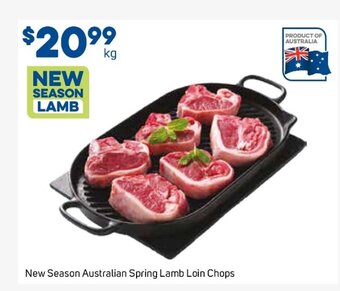 Foodland New Season Australian Spring Lamb Loin Chops offer