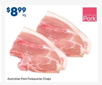 Foodland Australian Pork Forequarter Chops offer