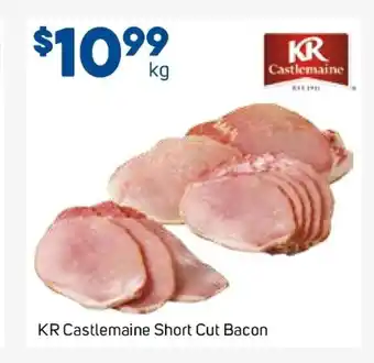 Foodland KR Castlemaine Short Cut Bacon per kg offer