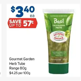 Foodland Gourmet Garden Herb Tuna Range 80g offer