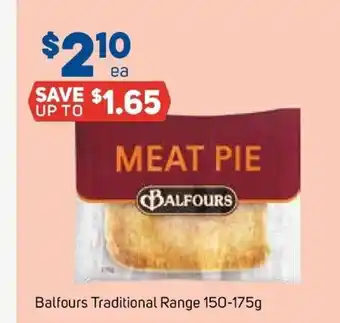 Foodland Balfours Traditional Range 150-175g offer