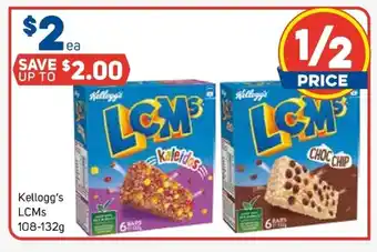 Foodland Kellogg's LCMs 108-132g offer