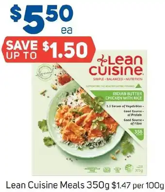 Lean Cuisine Meals 350g