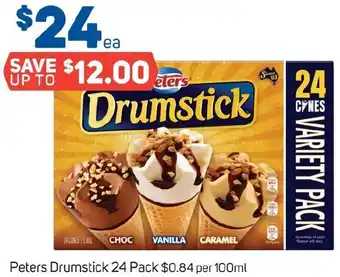 Foodland Peters Drumstick 24 Pack offer