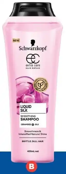 Foodland Schwarzkopf Extra Care Shampoo or Conditioner 400ml offer
