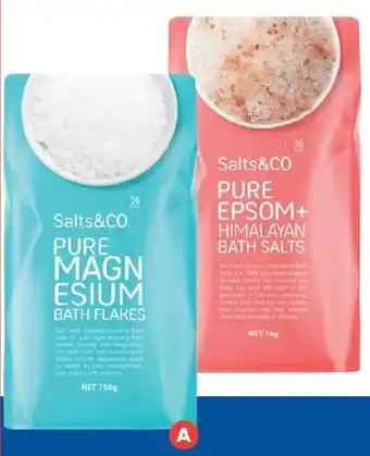 Foodland Salts & Co Magnesium Flakes 750g or Bath Salts 1kg offer