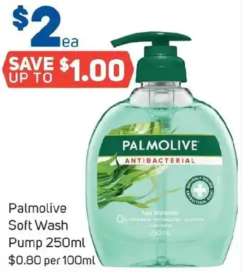 Foodland Palmolive Soft Wash Pump 250ml offer