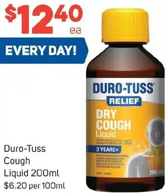 Foodland Duro-Tuss Cough Liquid 200ml offer