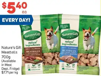 Foodland Nature's Gift Meatballs 700g offer