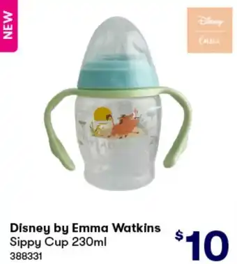 BIG W Disney by Emma Watkins Sippy Cup 230ml offer