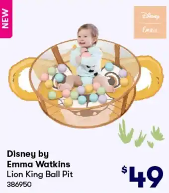 BIG W Disney by Emma Watkins Lion King Ball Pit offer
