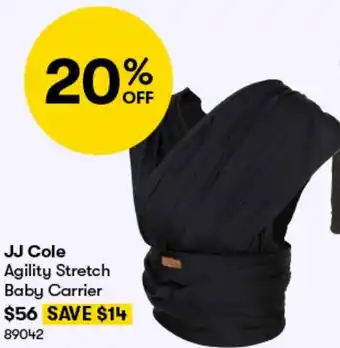 BIG W JJ Cole Agility Stretch Baby Carrier offer
