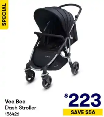 BIG W Vee Bee Dash Stroller offer