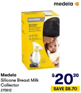BIG W Medela Silicone Breast Milk Collector offer