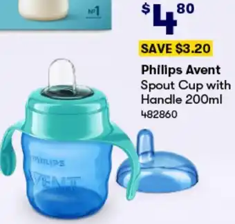 BIG W Philips Avent Spout Cup with Handle 200ml offer