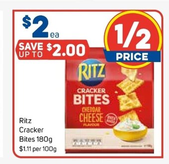 Foodland Ritz Cracker Bites 180g offer