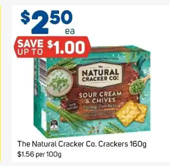 Foodland The Naturals Crackers Co. Crackers 160g offer