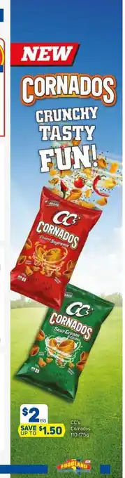 Foodland CC's Cornados 110-175g offer