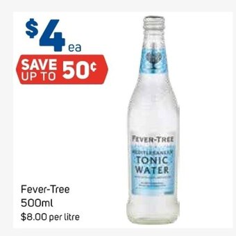 Foodland Fever-Tree 500ml offer