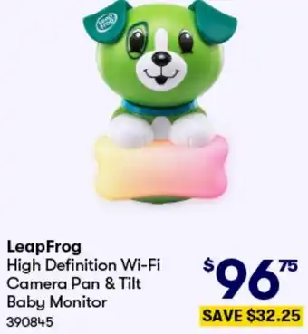 BIG W LeapFrog High Definition Wi-Fi Camera Pan & Tilt Baby Monitor offer